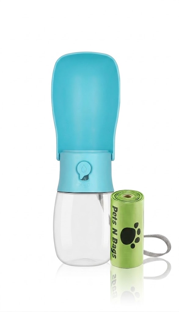 Bouteille d'eau portable pour animaux - Hydratez vos compagnons partout !